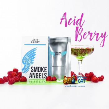 Табак для кальяна Smoke Angels Acid Berry (Ангелы Дыма Кислая Малина) 100г Акцизный - фото 1